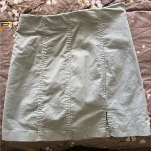 Forever 21 Light Blue Mini Skirt